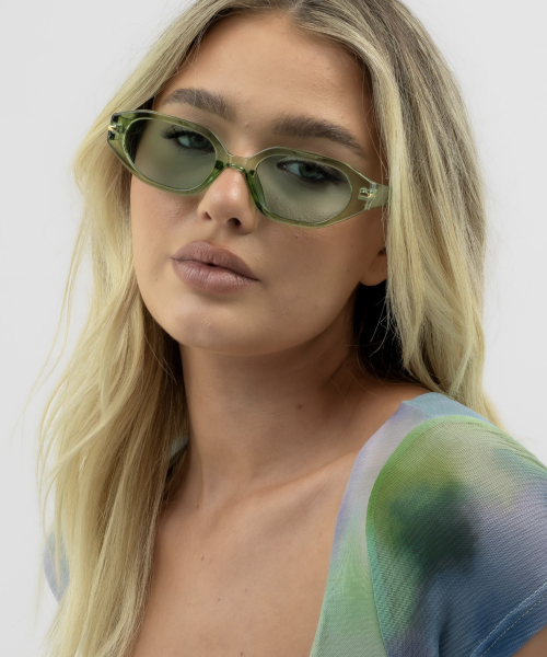 Green Chelsea Sunglasses